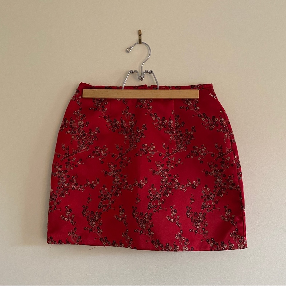 ❌SOLD❌ 90s Vintage Cherry Blossom Skirt, Small